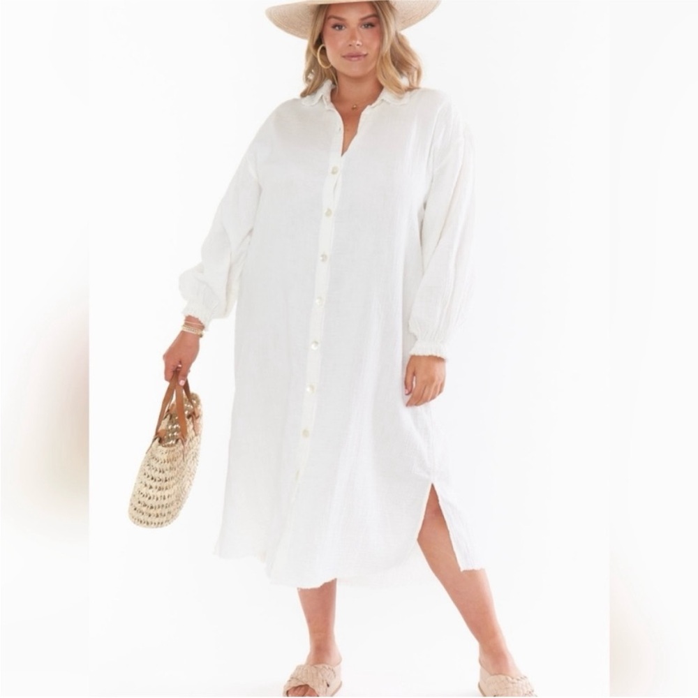 Show me your Mumu Captain Button Down Dress 3XL NWT